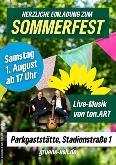 Plakat Sommerfest 2026
